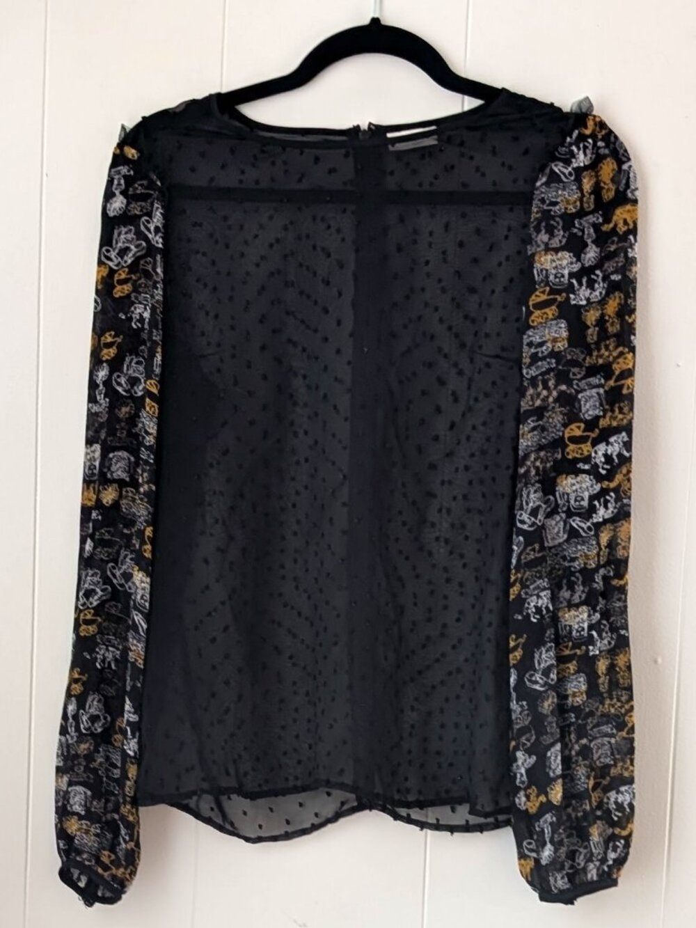 Rodarte for Target Sheer Printed Top
